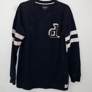 Men's Diamond Suppy Co.  Screen Print Long Sleeve Jersey Shirt.